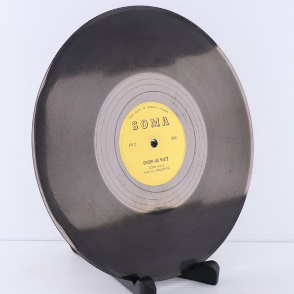 Bobby Mills - Farewell To Prague / Golden Age Waltz 10" 78 rpm Record 1030 Czech - Picture 11 of 16